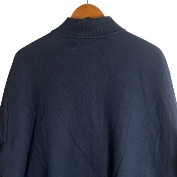 Calvin Klein black fleece full zip. Relaxed fit - Picture 5 of 7